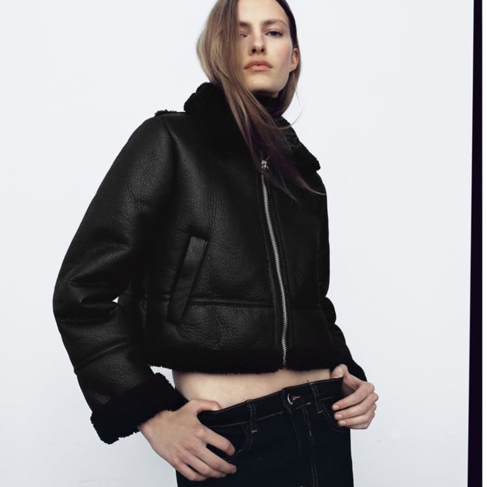 Zara double faced jacket